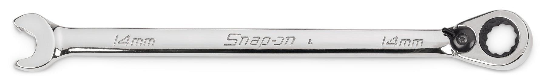 14 mm 12-Point Metric Flank Drive® Reversible Ratcheting Box/Speed Open-End Combination Wrench | SRXRM14 14 mm 12-Point Metric Flank Drive® Reversible Ratcheting Box/Speed Open-End Combination Wrench | SRXRM14